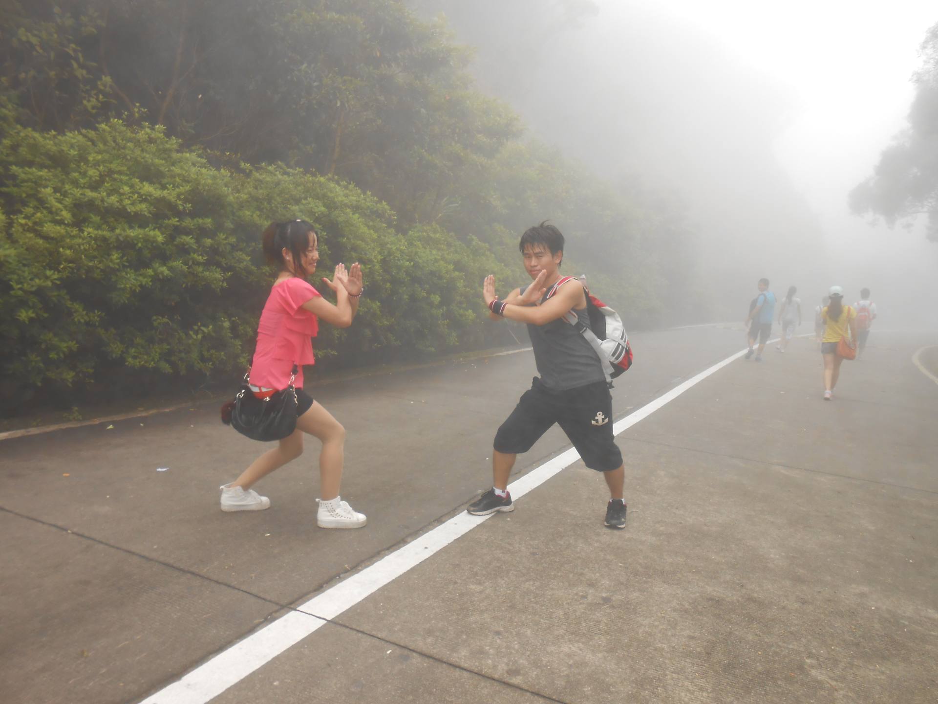 梧桐山游玩