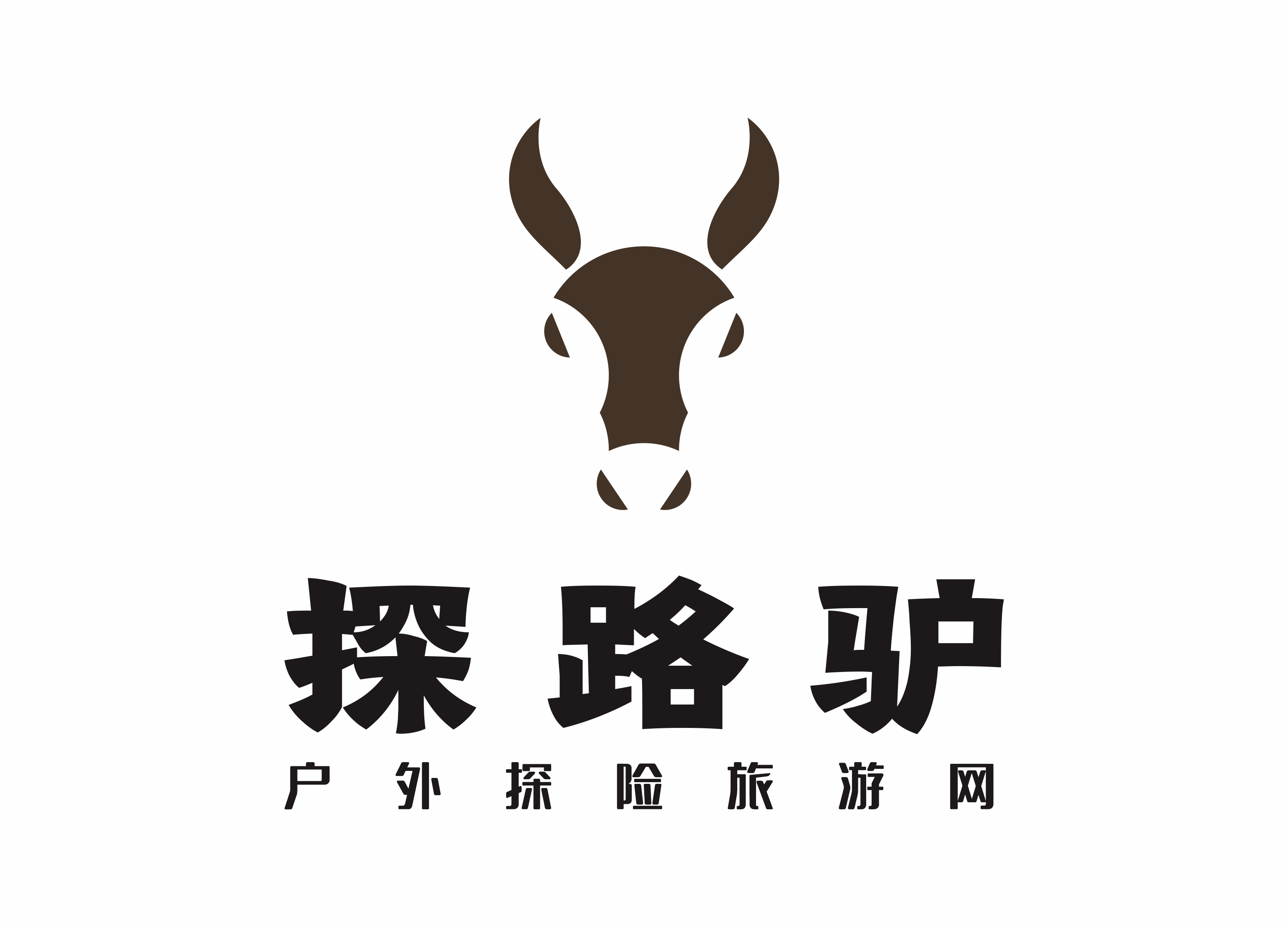 设计了探路驴新版LOGO，画了两款耳朵，现在纠结选哪一个好呢？